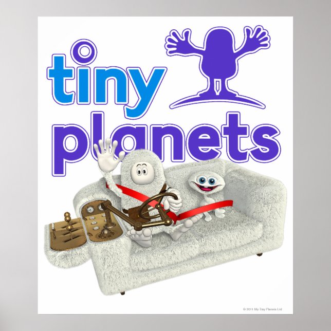 Poster Tiny Planets Sofa Safari (Frente)