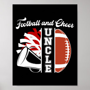 Poster Tio de Futebol e Cheerleader de Futebol P