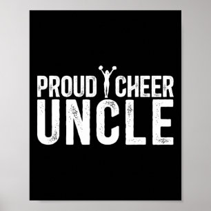 Poster Tio de Torcida Orgulhoso de uma Tia Lider de Torci