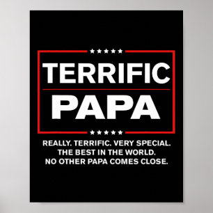 Poster Tio - Engraçado Donald Trump Excelente Papa
