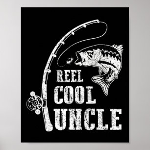 Poster Tio Muito Legal de Pesca no Dia dos Pais Papai 