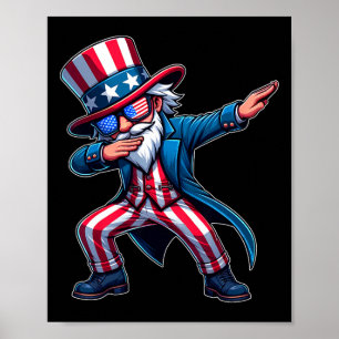 Poster Tio Sam Usa 4 De Julho Mens B