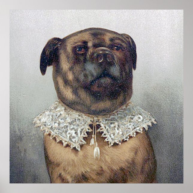 Pôster Tio Toby, típica arte Kitch de Frederick Dielman (Frente)