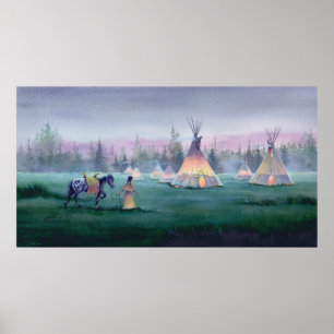 Poster TIPI MYSTICAL por SHARON SHARPE