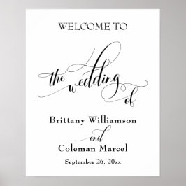 Poster Típica Elaborada Simula O Casamento De