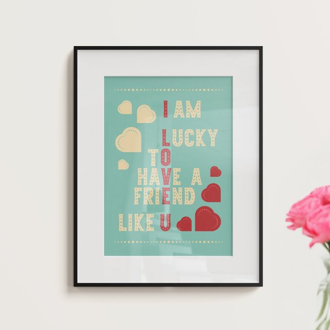 Poster Típica retrógrada com formas cardíacas. (Criador carregado)