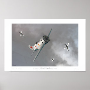 Pôster Tipo 24 de Polikarpov I-16