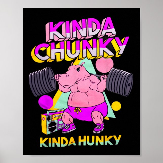 Poster Tipo Chunky Kinda Hunky (Frente)