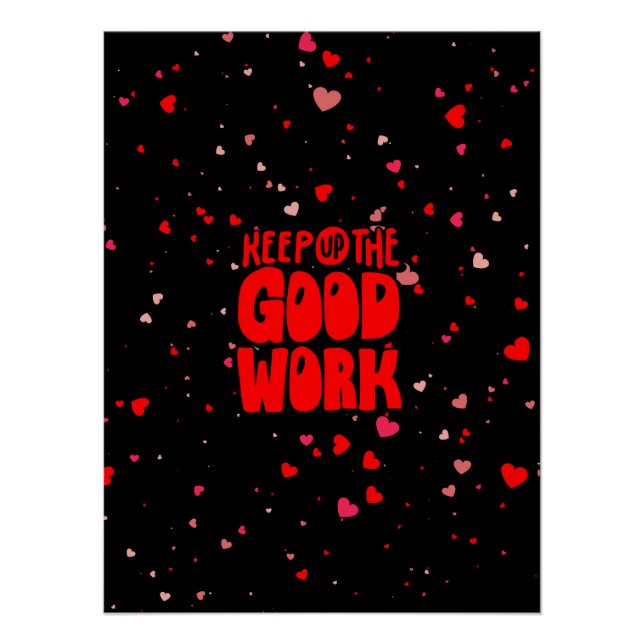 Pôster Tipografia de boas vibes (Frente)