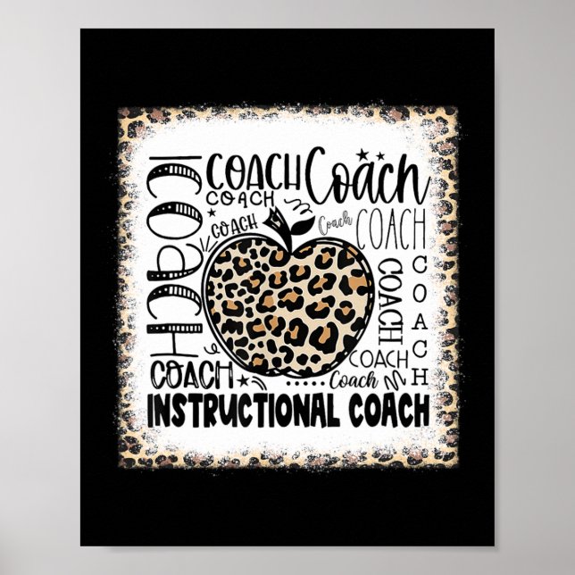 Poster Tipografia Instrumental De Leopardo Sangrado Te (Frente)
