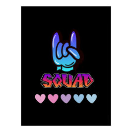 Pôster Tipografia Swag Good Vibs