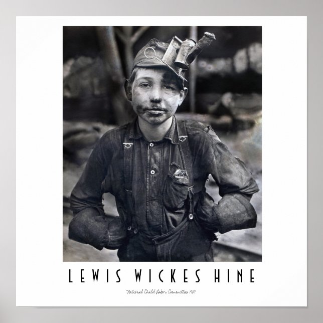 Pôster Tipple Boy no West Virginia Mine (Frente)