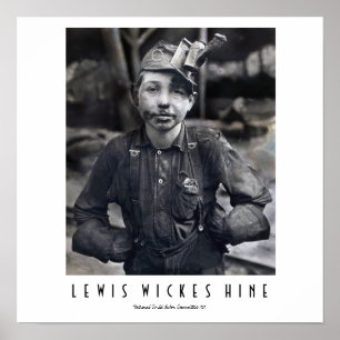 Pôster Tipple o menino na mina de West Virginia