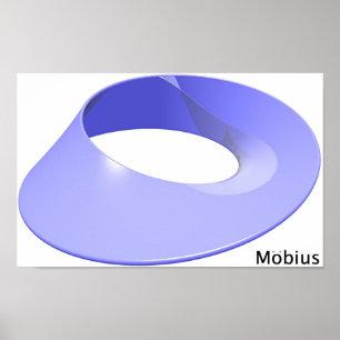 Poster Tira de Mobius