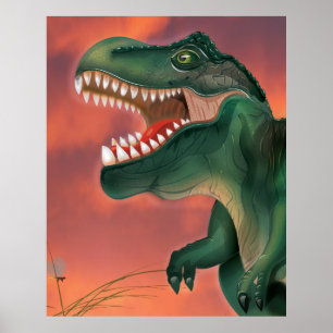 Poster Tiranossauro Rex