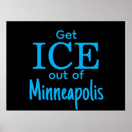 Poster Tire o ICE de [lugar]