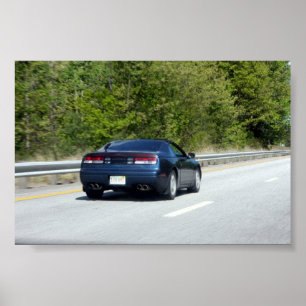 Pôster tiro do rolamento 300zx