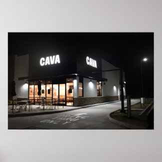 Poster Tiro Noturno Cava