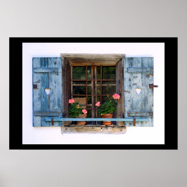 Pôster Tirol - finestra (Frente)