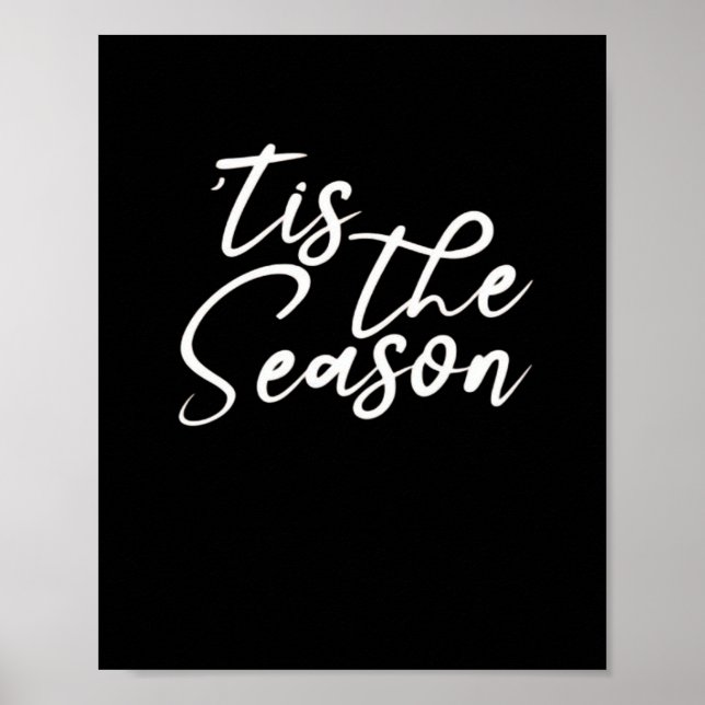 Poster Tis The Season Classical Design (Frente)