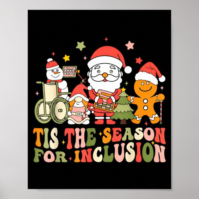 Poster Tis The Season For Inclusion  (Frente)