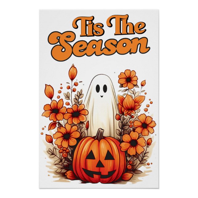 Pôster Tis the Season Halloween (Frente)
