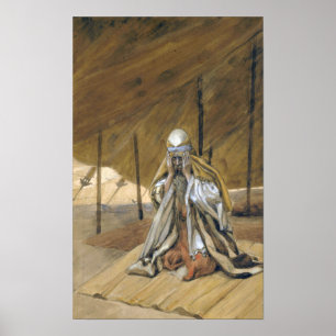 Poster Tissot - Deus Renova Suas Promessas a Abraão 1896