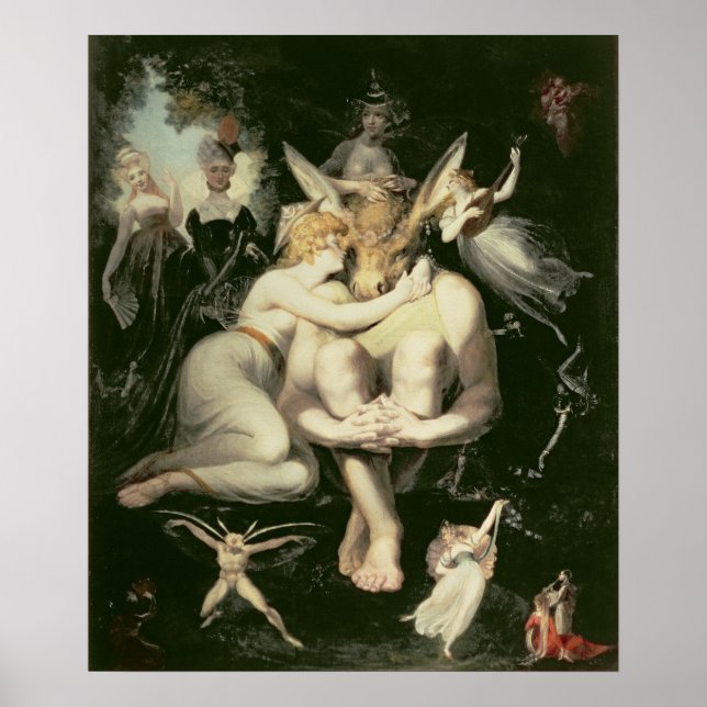 Poster Titania Awakes, cercada por Atendedor (Frente)