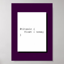 Titanic Float None Engraçado CSS