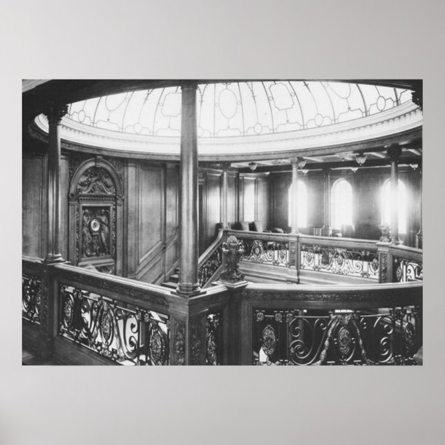 Poster Titanic Photo Grand Staircase, Dome Skylight (Frente)