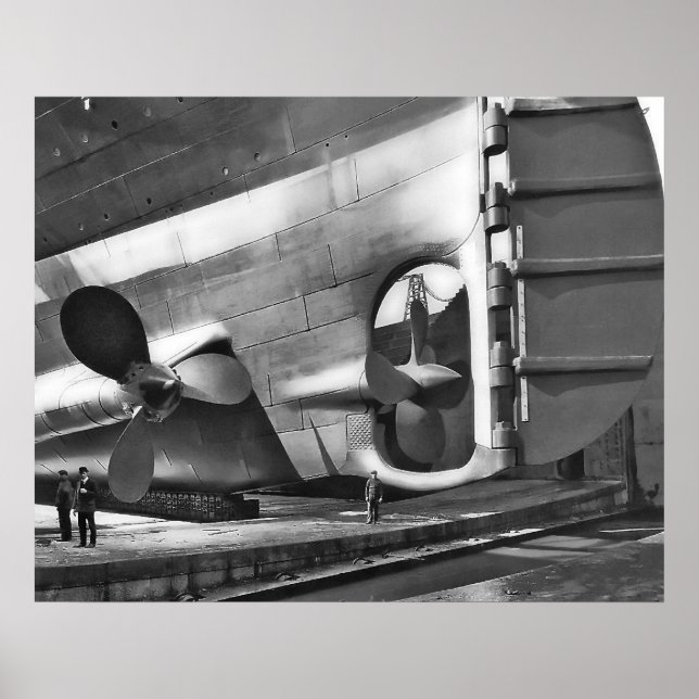 Pôster Titanic RMS (Frente)