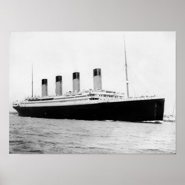 Poster Titanic RMS (Frente)