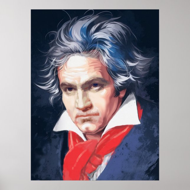 Poster Titãs da Música: Beethoven (Frente)
