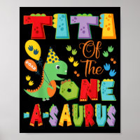Titi Do Dinossauro primeiro aniversario Um-Surus