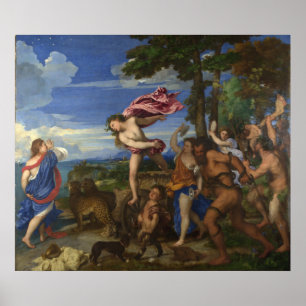 Poster TITIAN - Baco e Ariadne 1522
