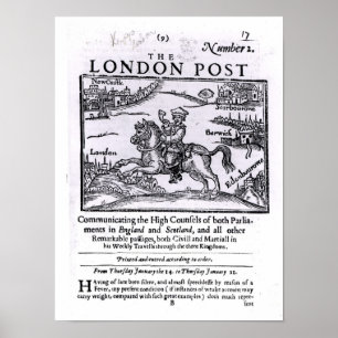Poster Titlepage 'das notícias de Londres