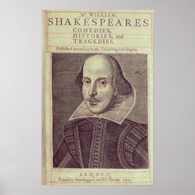 Pôster Titlepage of 'Mr. William Shakespeares (Frente)