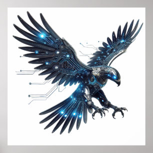 Poster Título: Cybernetic Eagle
