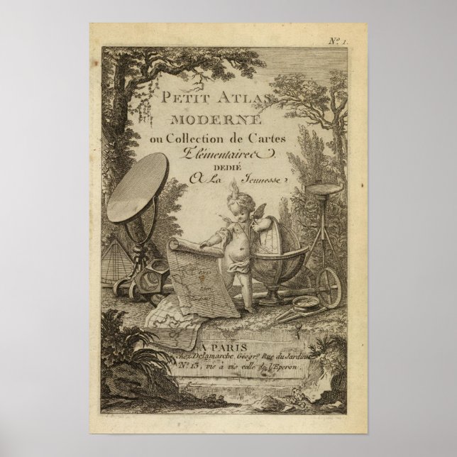 Pôster Título Página ATLOS modernos (Frente)