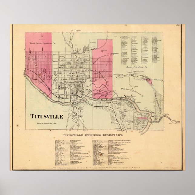 Pôster Titusville (Frente)