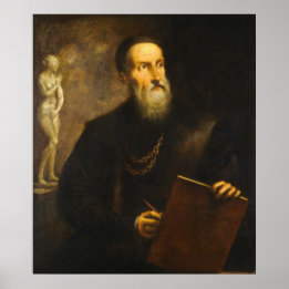 Poster Tiziano - Pietro della Vecchia Cartaz de Arte Fina
