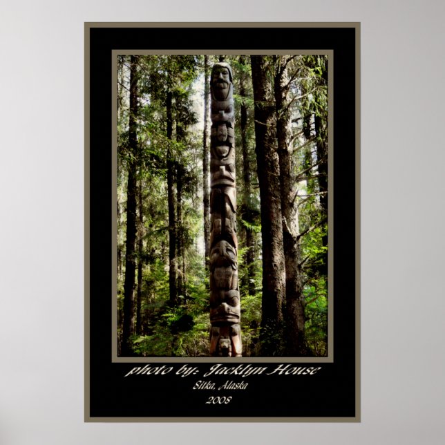 Pôster Tlingit Totem (Frente)
