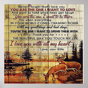 Poster To My Husband Design   Love Letter For Husband