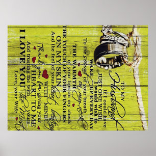 Poster To My Husband Letter, Lovely Husband Letter