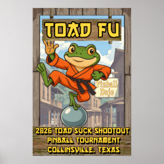 Poster Toad Fu - Toad Suck Shoot Out 2026 Cartaz