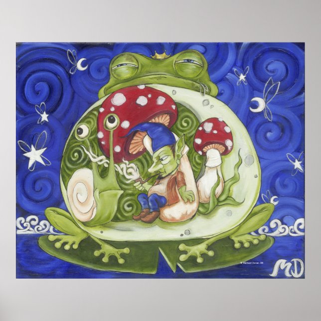 Pôster Toad King (Frente)