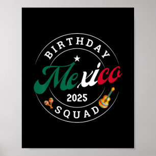 Poster Toalha de Viagem de Festa de Esquadrão de Aniversá