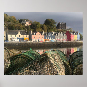 Poster Tobermory, Ilha de Mull, Escócia Cénica