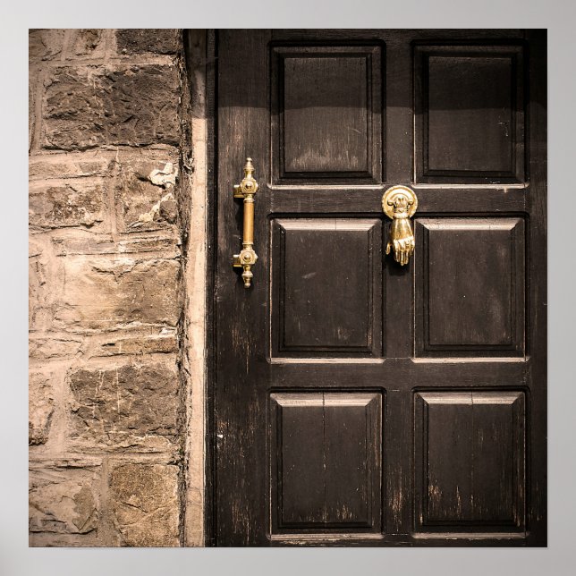 Poster Toc e É Aberto (Frente)