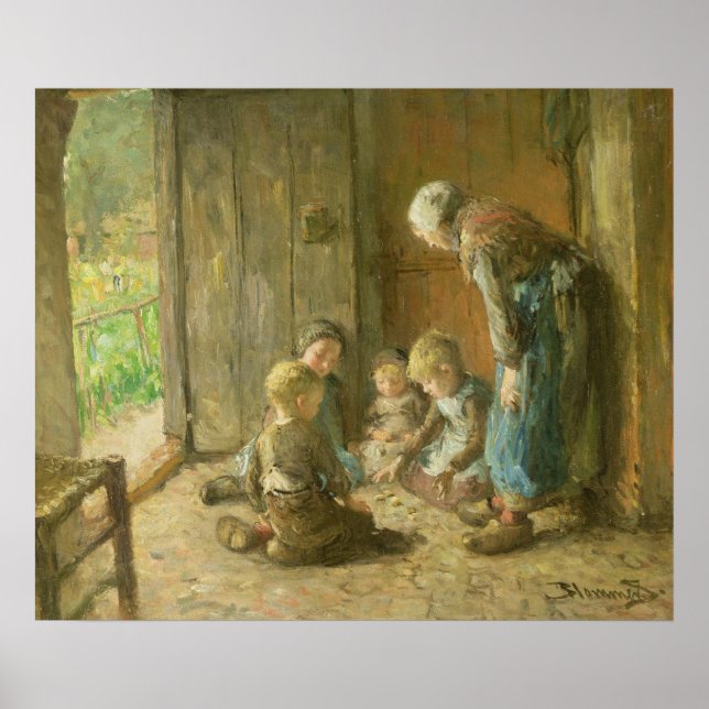 Poster Tocando Jacks na Porta (Frente)